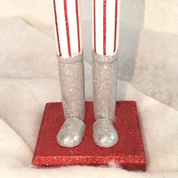 14" Wooden Nutcracker Glittering Soldier Santa Claus! Price Firm! - Picture 4 of 15